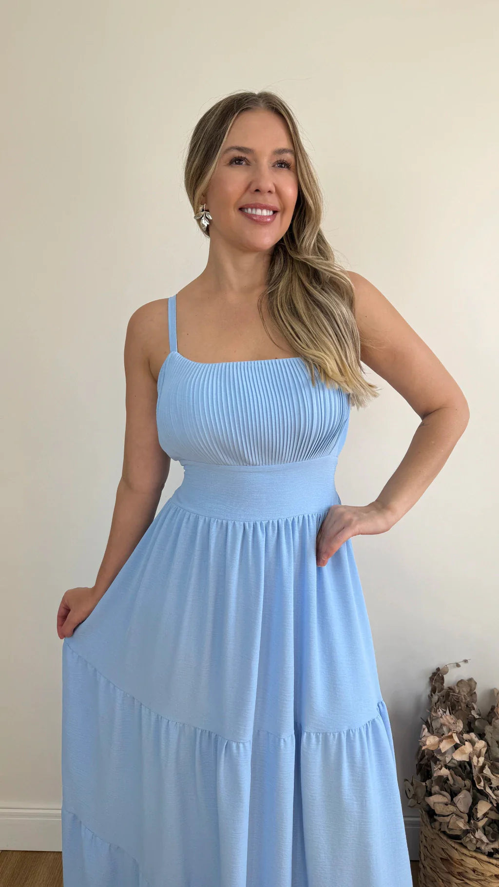 VESTIDO QUEZIA LISO (VÁRIAS CORES DISPONÍVEIS)