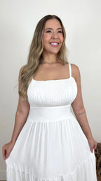 VESTIDO QUEZIA LISO (VÁRIAS CORES DISPONÍVEIS)